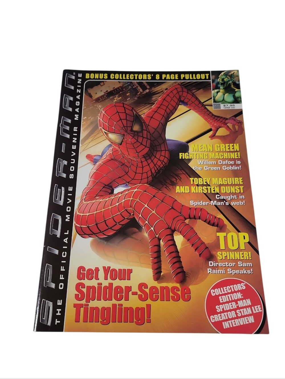 2002 Spider-Man The Official Movie Souvenir Magazine Stan Lee Interview